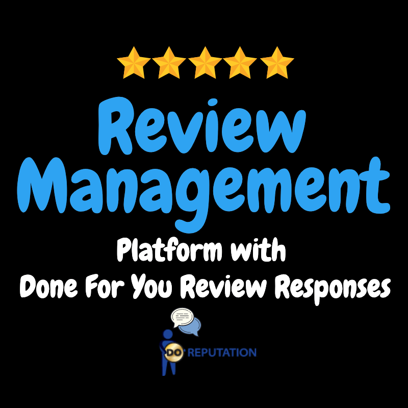 GMB Service Review Management Platform w DFY Response