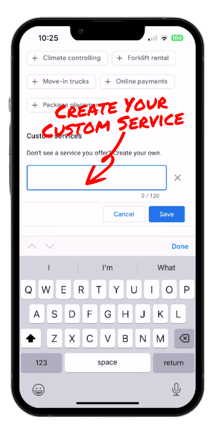 Create Your Custom Service on Mobile