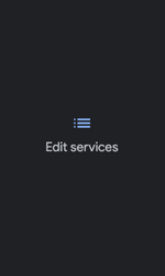 edit services