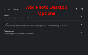 Google Business Profile Photo Upload Options Desktop