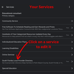 Your Services Desktop