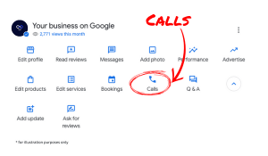 How To Add Calls To Your Google Business Profile