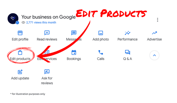 How To Edit Products On Your Google Business Profile